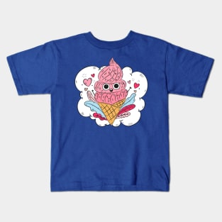 Cute ice cream Kids T-Shirt